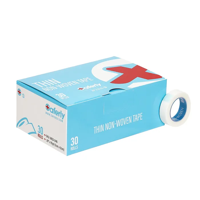 Saferly Medical Tape Case of 30 Rolls Precision Medical Anal