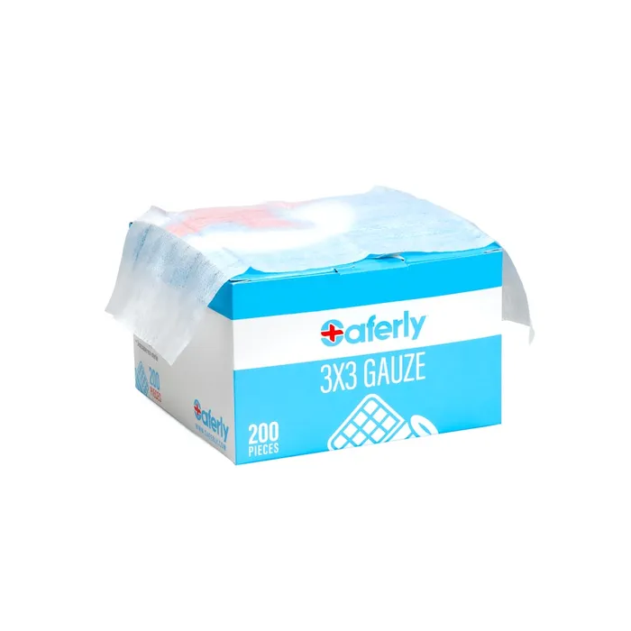 Saferly Saferly Gauze Box of 200 Pick Size Male Sex Toys