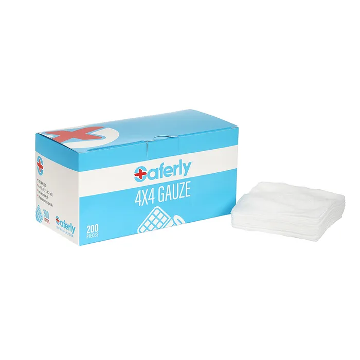 Saferly Saferly Gauze Box of 200 Pick Size Male Sex Toys