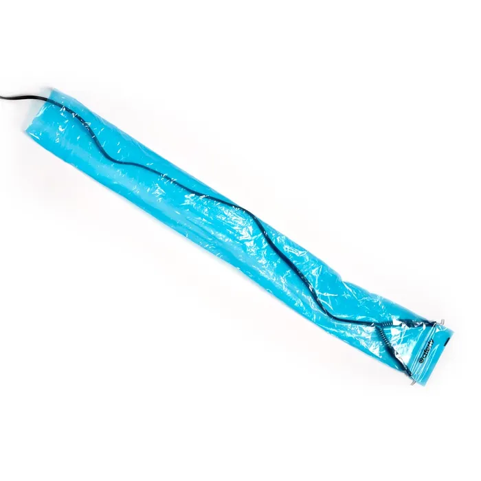 Saferly Vibrators Saferly 20 Clip Cord Sleeves Machine Bags Blue Box of 200