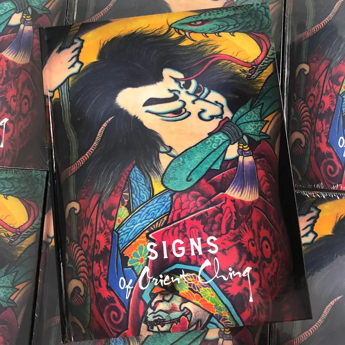 Signs of Orient Ching Hardcover Book Tattoo Life Anal