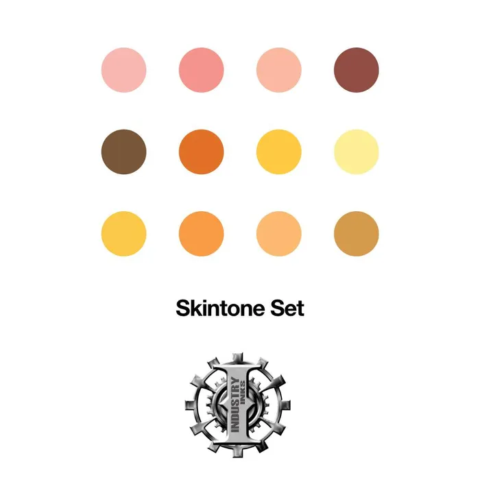 Skin Tone Color Set Industry Inks Pick Size Industry Inks Female Sex Toys