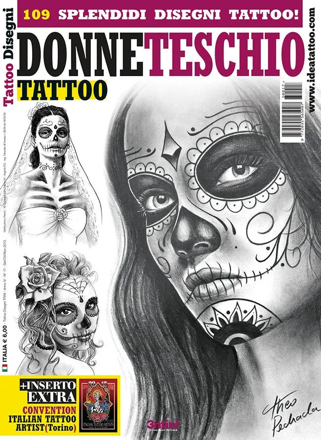 Skull Woman Tattoo Designs Softcover Book 3ntini Vibrators