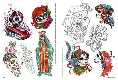Skull Woman Tattoo Designs Softcover Book 3ntini Vibrators