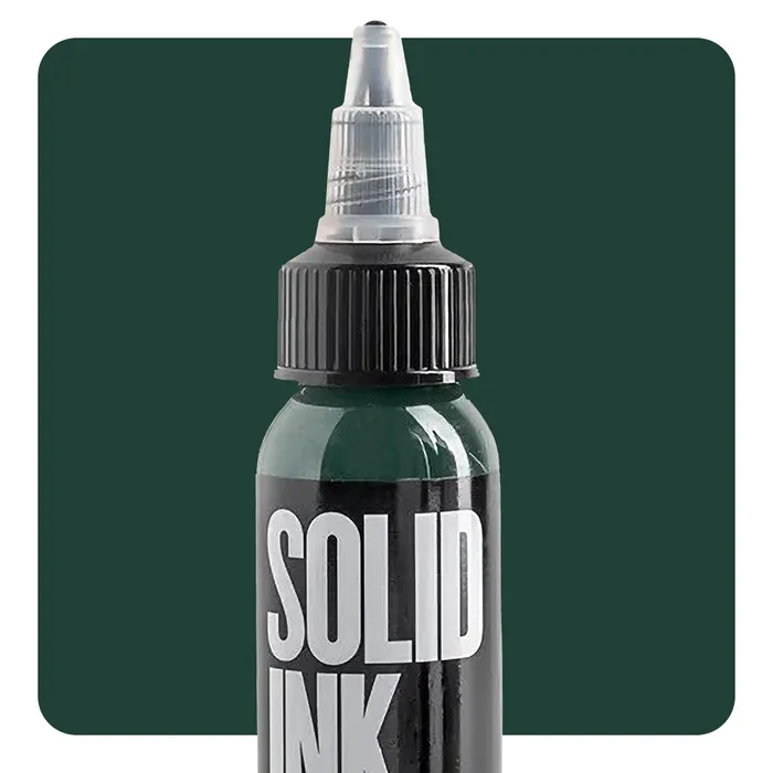Solid Ink Male Sex Toys Dark Green Solid Ink Pick Size