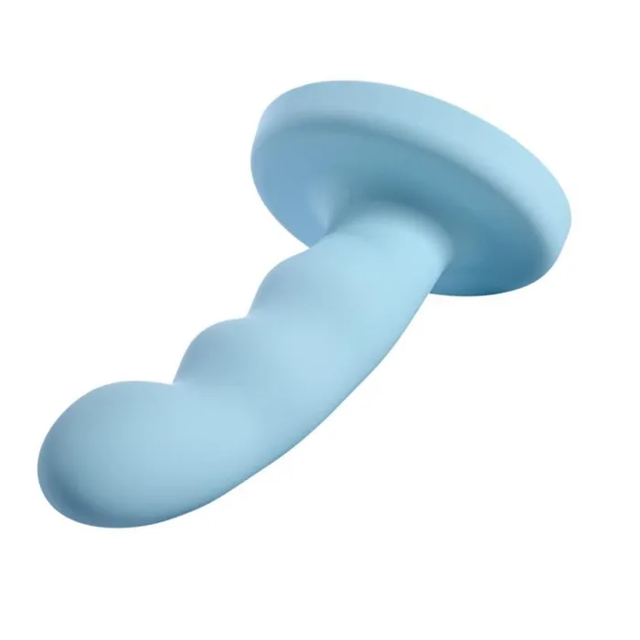 Sportsheets Jaspar 6 Silicone GSpot Prostate Blue Silicone Dildo Anal