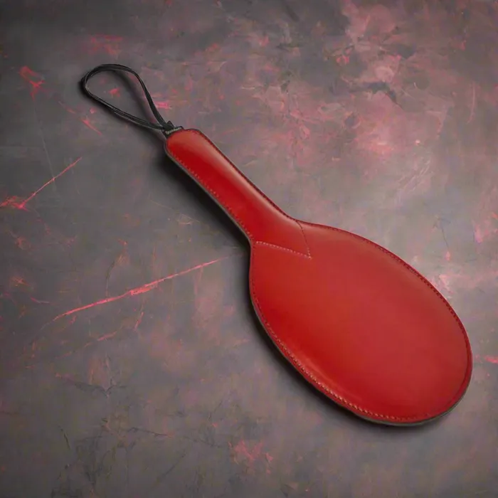 Sportsheets Restraints Saffron Vegan Leather Ping Pong Paddle