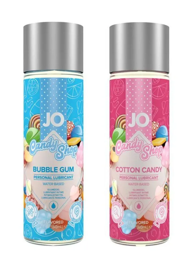 System JO United Consortium Inc Lubricants JO H2O Flavored Lubricant Candy Shop 2 oz 60 mL 3 Flavors System JO United Consortium Inc Lubricants JO H2O Flavored Lubricant Candy Shop 2 oz 60 mL 3 Flavors