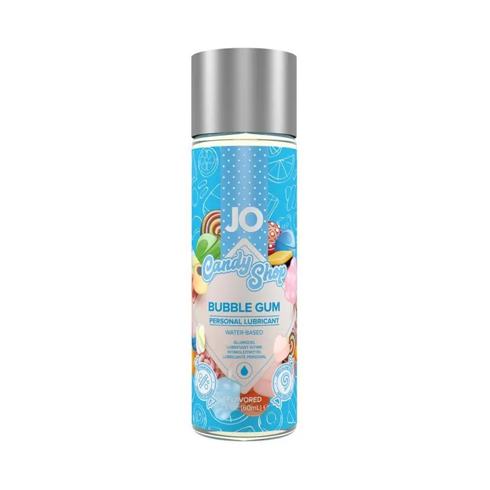 System JO United Consortium Inc Lubricants JO H2O Flavored Lubricant Candy Shop 2 oz 60 mL 3 Flavors