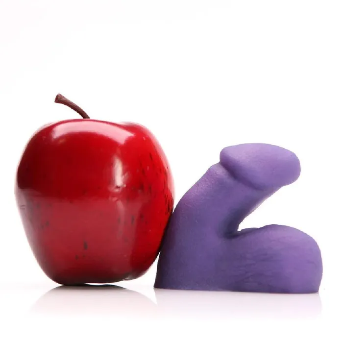 Tantus On The Go Soft Silicone Packer Purple Tantus Dildos