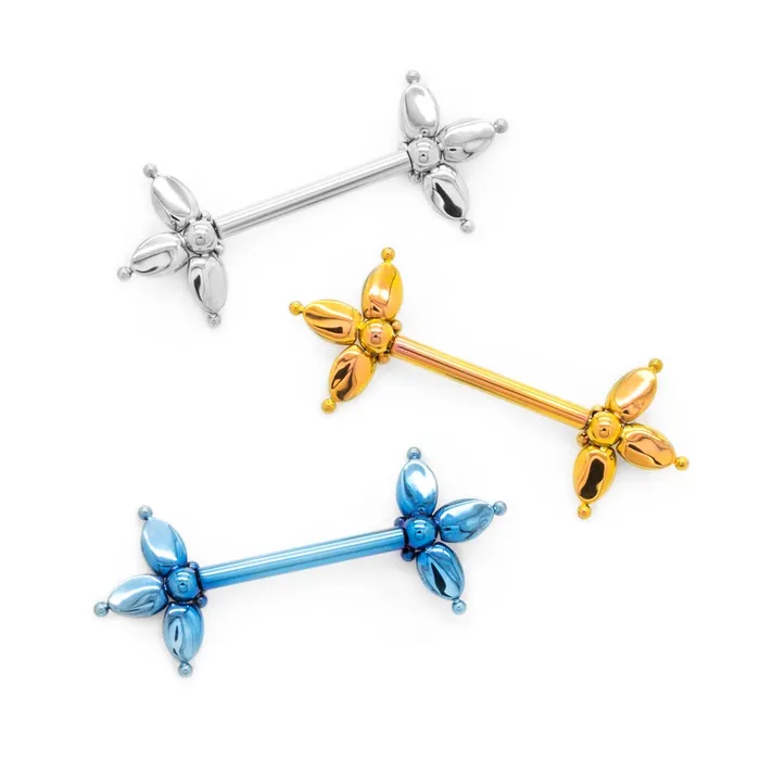 Tilum 14g 916 Galium Titanium Threadless Nipple Barbell Tilum Nipple Clitoral Toys