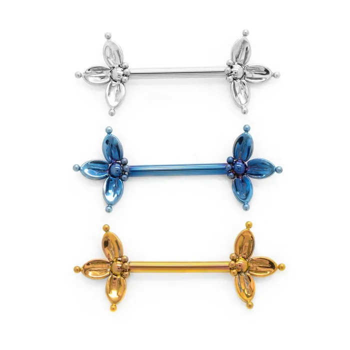 Tilum 14g 916 Galium Titanium Threadless Nipple Barbell Tilum Nipple Clitoral Toys