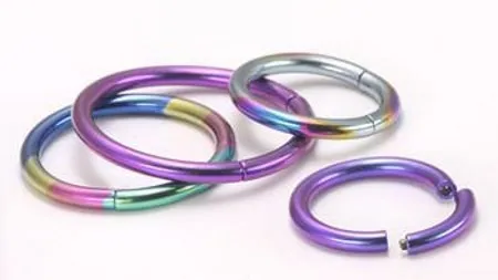 Tilum 14g High Polish Titanium Segment Ring Price Per 1 Tilum Male Sex Toys