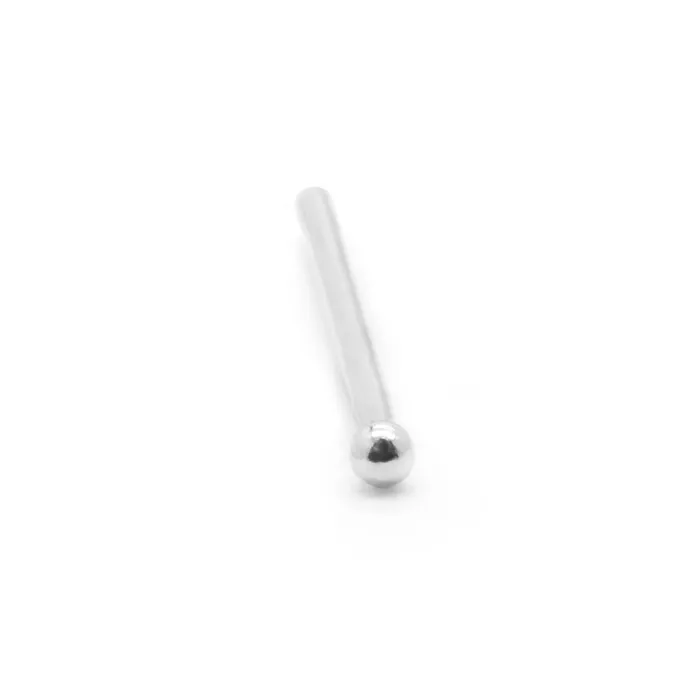 Tilum 18g 14kt White Gold Fishtail with Ball Price Per 1 Tilum Male Sex Toys