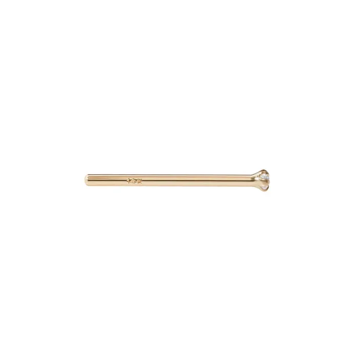 Tilum Female Sex Toys Tilum 18g 14kt Yellow Gold Fishtail with ProngSet Jewel Price Per 1