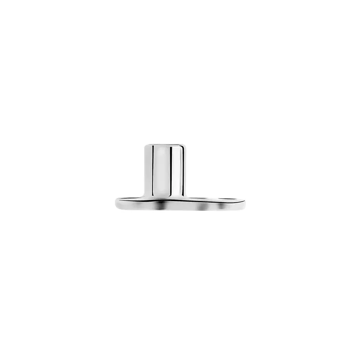 Tilum Male Sex Toys Tilum 12g Titanium Dermal Anchor with 2mm or 25mm Rise 3Hole Base Price Per 1