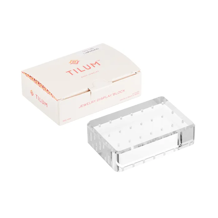 Tilum Male Sex Toys Tilum Universal Jewelry Display Block with Pegs Pick Size and Threading