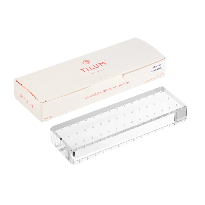 Tilum Male Sex Toys Tilum Universal Jewelry Display Block with Pegs Pick Size and Threading
