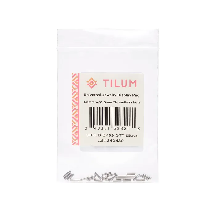 Tilum Male Sex Toys Tilum Universal Jewelry Display Block with Pegs Pick Size and Threading