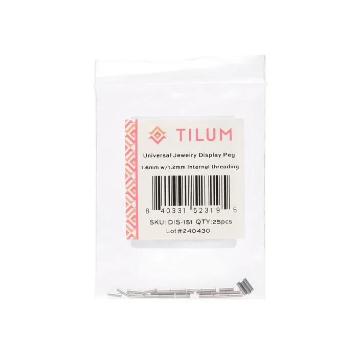 Tilum Male Sex Toys Tilum Universal Jewelry Display Block with Pegs Pick Size and Threading