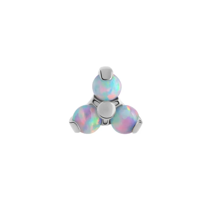 Tilum Tilum 18g16g Internally Threaded Titanium Opal Trinity Top Small Price Per 1 Male Sex Toys Tilum Tilum 18g16g Internally Threaded Titanium Opal Trinity Top Small Price Per 1 Male Sex Toys