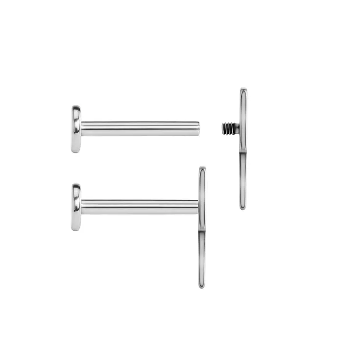 Tilum Vibrators Tilum 14g12g Internally Threaded Lightning Bolt Titanium Top Price Per 1