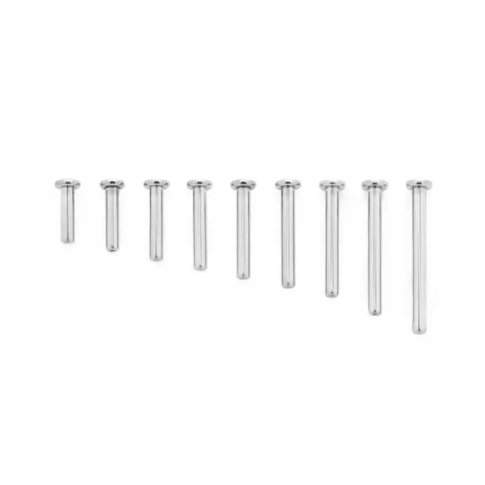 Tilum Vibrators Tilum 14g Titanium Threadless 3mm Flat Disc Labret Post Price Per 1
