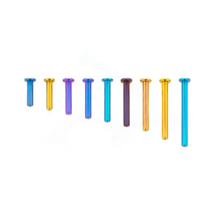 Tilum Vibrators Tilum 14g Titanium Threadless 3mm Flat Disc Labret Post Price Per 1