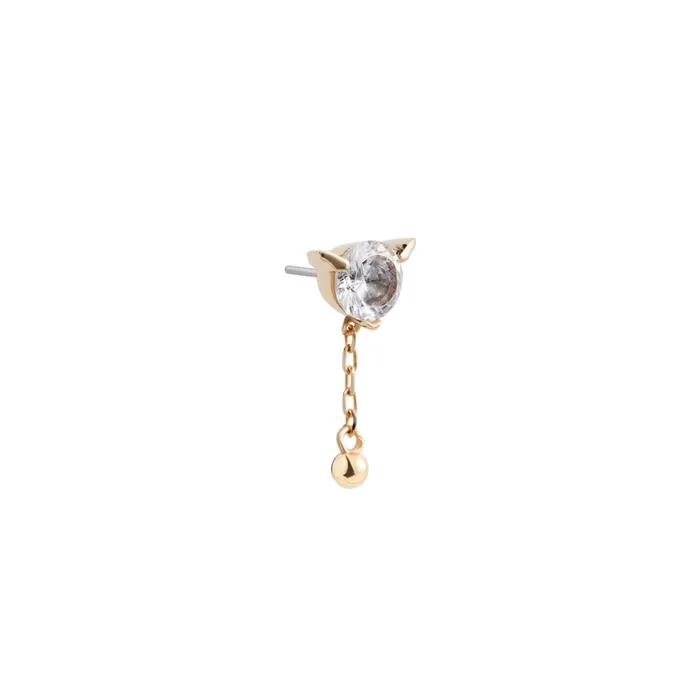 Tilum Vibrators Tilum 14kt Yellow Gold Impish Jewel Threadless Top Price Per 1 Tilum Vibrators Tilum 14kt Yellow Gold Impish Jewel Threadless Top Price Per 1