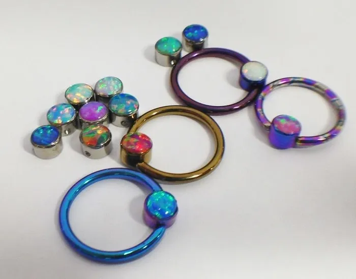 Tilum Vibrators Tilum Titanium Opal Replacement Bead 5mm