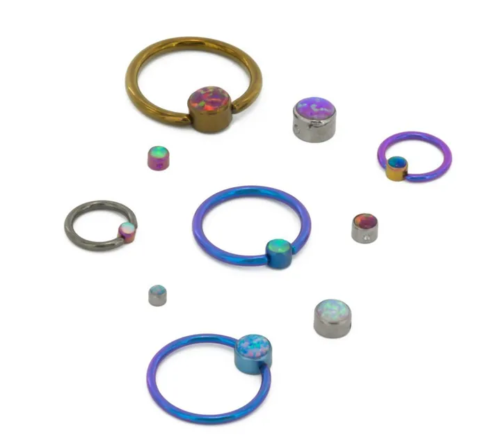 Tilum Vibrators Tilum Titanium Opal Replacement Bead 5mm
