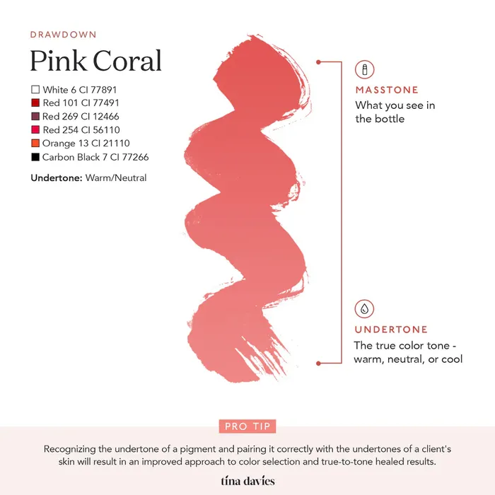 Tina Davies Collection Pink Coral Perma Blend Perma Blend Vibrators