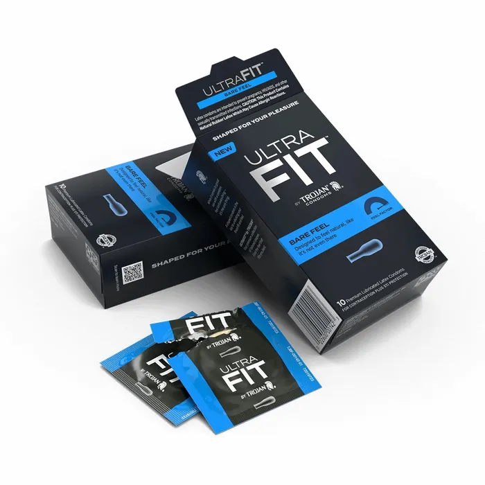 Trojan Female Sex Toys Trojan Brand Ultra FIT Bare Feel condoms 10pk