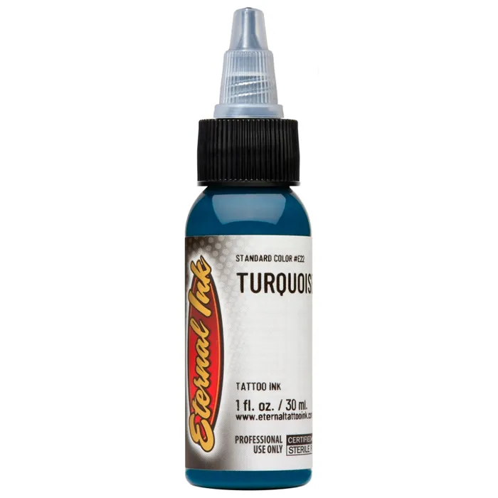 Turquoise Eternal Tattoo Ink Pick Your Size Eternal Male Sex Toys