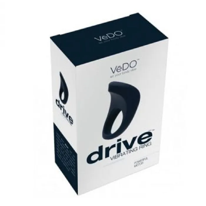 VeDO Couples VeDO Drive Vibrating Silicone Cock Ring Black