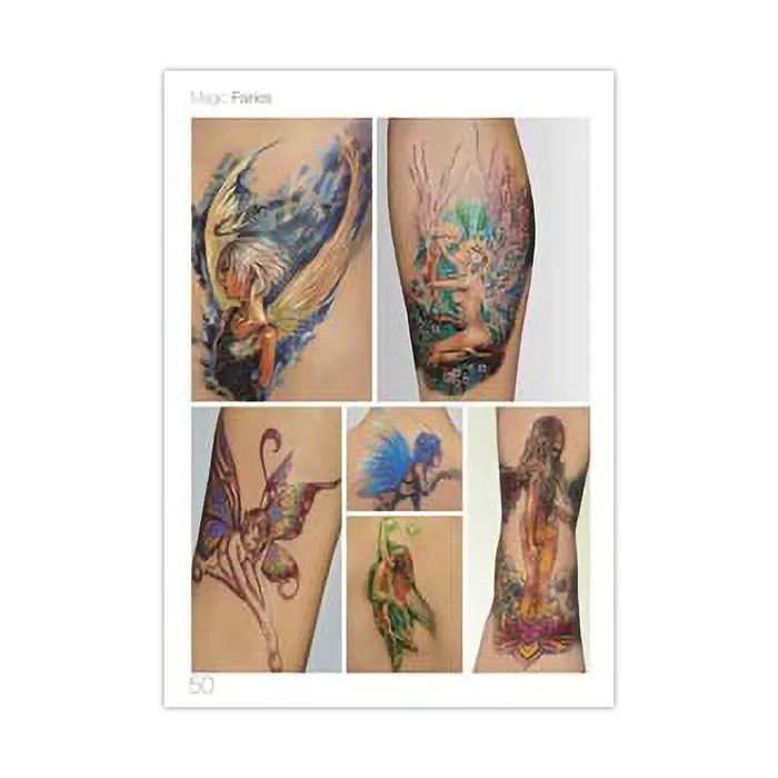 Vibrators 3ntini Tattoo Photos Book 1 Angels and Fairies Softcover Book