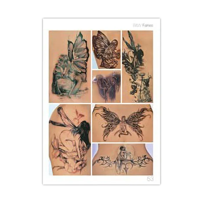 Vibrators 3ntini Tattoo Photos Book 1 Angels and Fairies Softcover Book