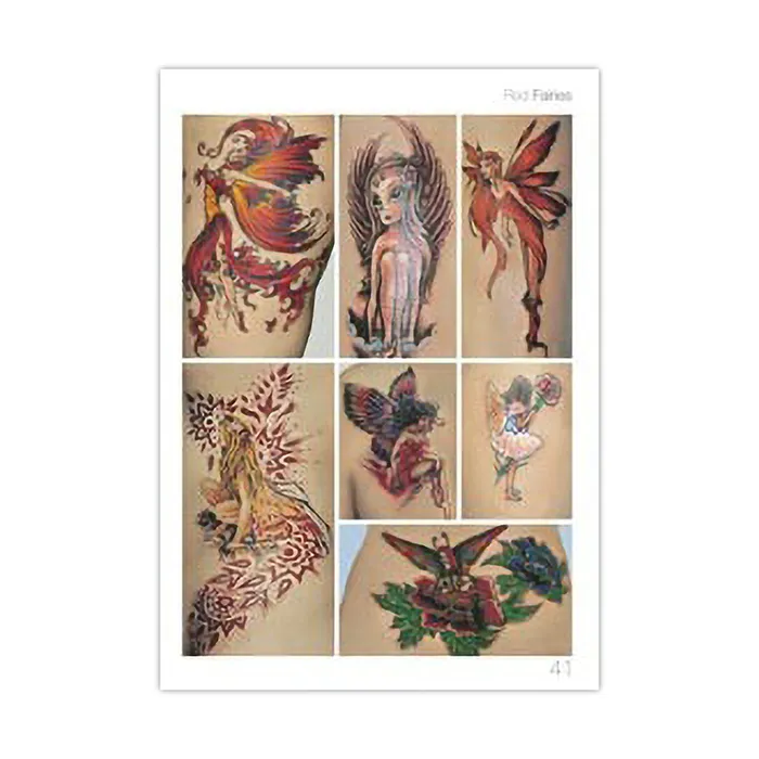 Vibrators 3ntini Tattoo Photos Book 1 Angels and Fairies Softcover Book