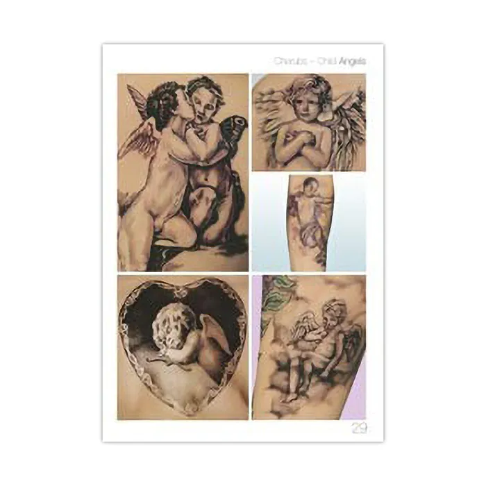 Vibrators 3ntini Tattoo Photos Book 1 Angels and Fairies Softcover Book