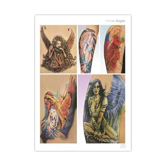 Vibrators 3ntini Tattoo Photos Book 1 Angels and Fairies Softcover Book