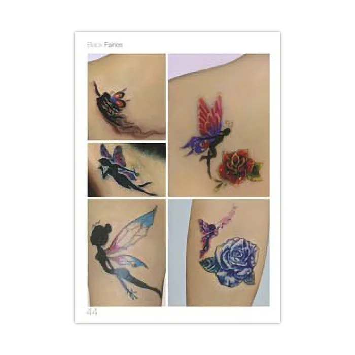 Vibrators 3ntini Tattoo Photos Book 1 Angels and Fairies Softcover Book