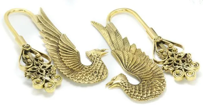 Vibrators 6g Bronze Indonesian Bird Ear Weights Price Per 2 Elementals Organics