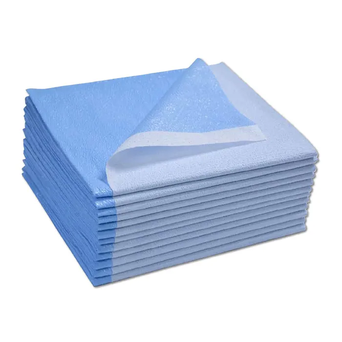 Vibrators Blue Drape Sheets 40 x 60 Case of 100 Painful Pleasures