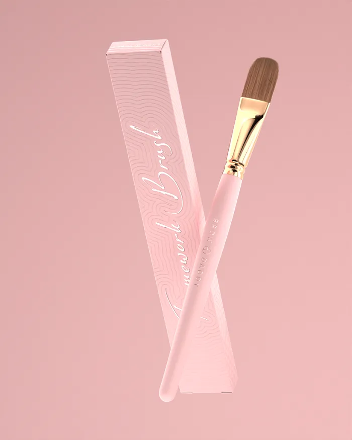 Vibrators Brow Daddy Framework Master Brush Perma Blend Round Brow Daddy