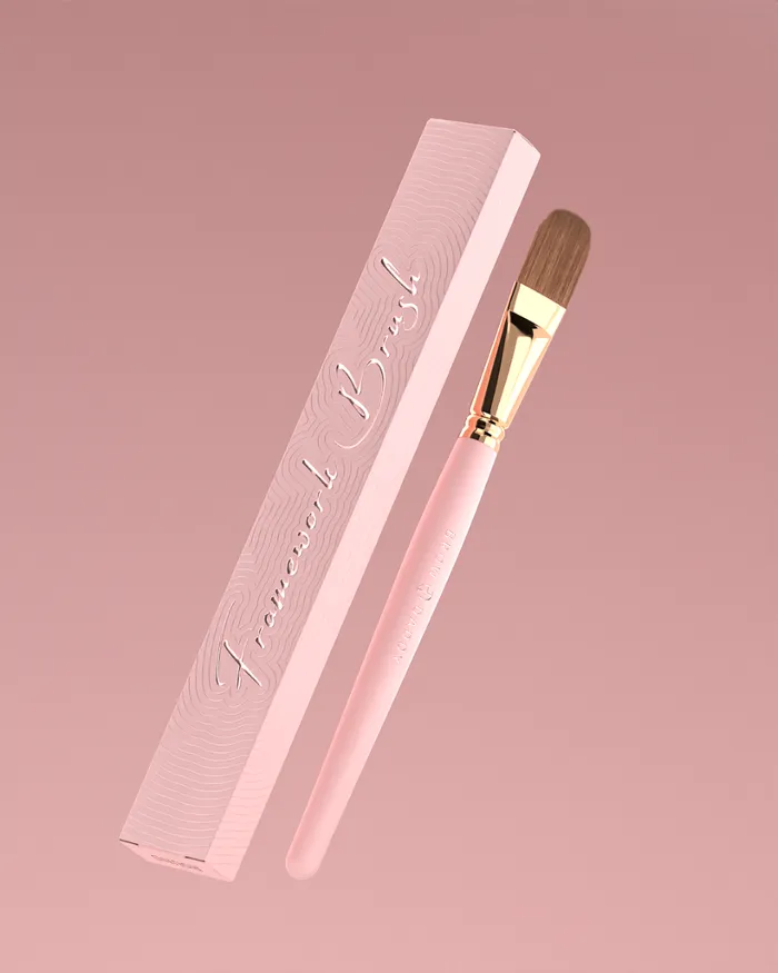 Vibrators Brow Daddy Framework Master Brush Perma Blend Round Brow Daddy