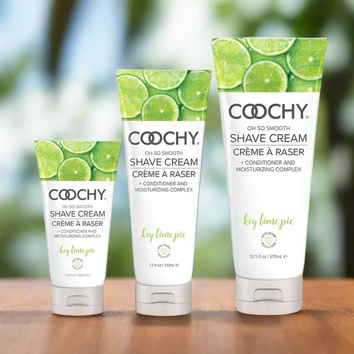 Vibrators Coochy Shave Cream Key Lime Pie Classic Erotica