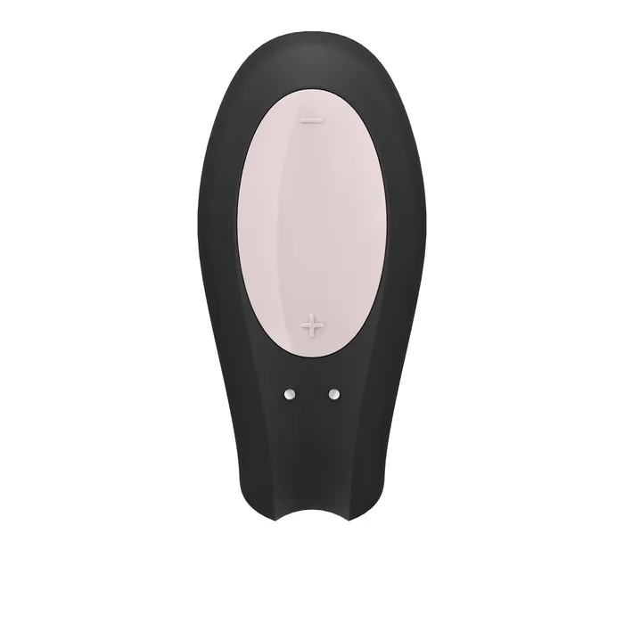 Vibrators Double Joy Wearable App Controlled Couples Vibrator Black Satisfyer