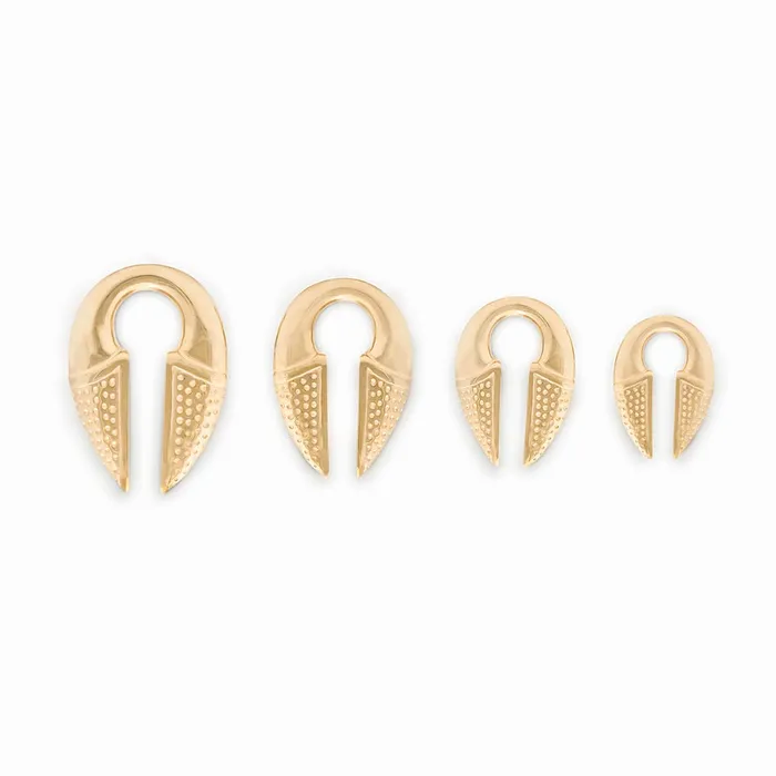 Vibrators Elementals Organics Gilded Claw Gold Plated Hanger Price Per 1