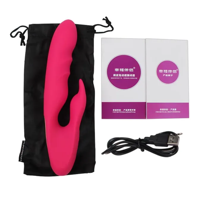 Vibrators FUNMATES Purple Large Rabbit Vibrator Rabbit Dildos Toys for Women G Spot