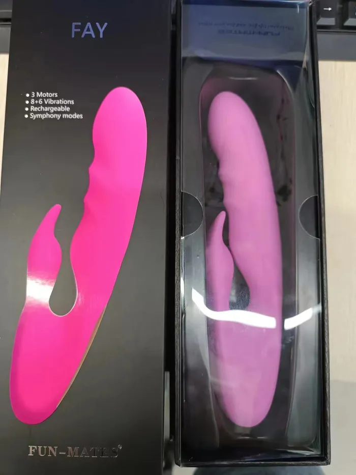 Vibrators FUNMATES Purple Large Rabbit Vibrator Rabbit Dildos Toys for Women G Spot
